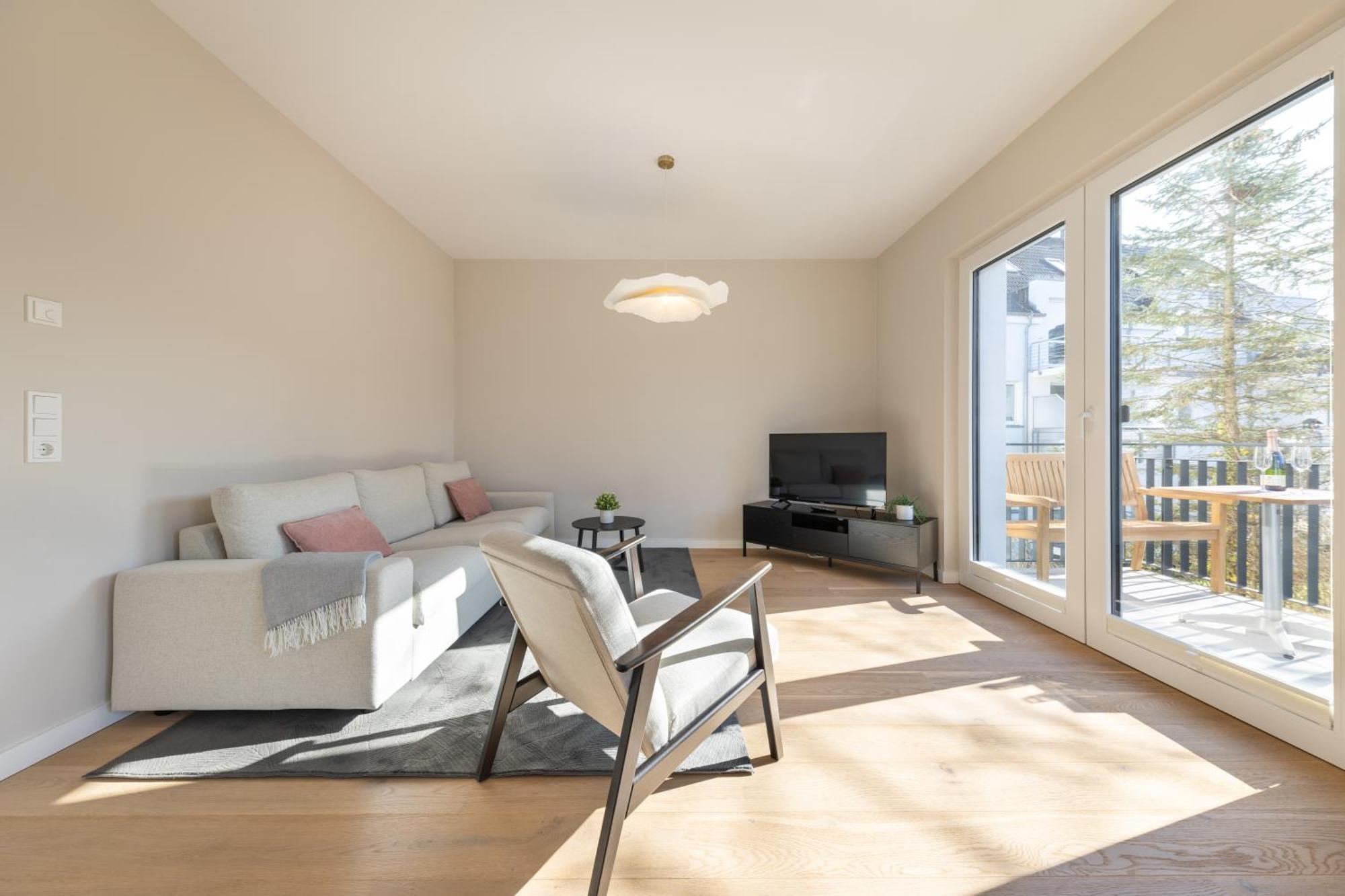 Ferienwohnung Strom Acht - Modern Frisch Inkl Stellplatz, Balkon - 200M Zum Alten Strom ロストック エクステリア 写真