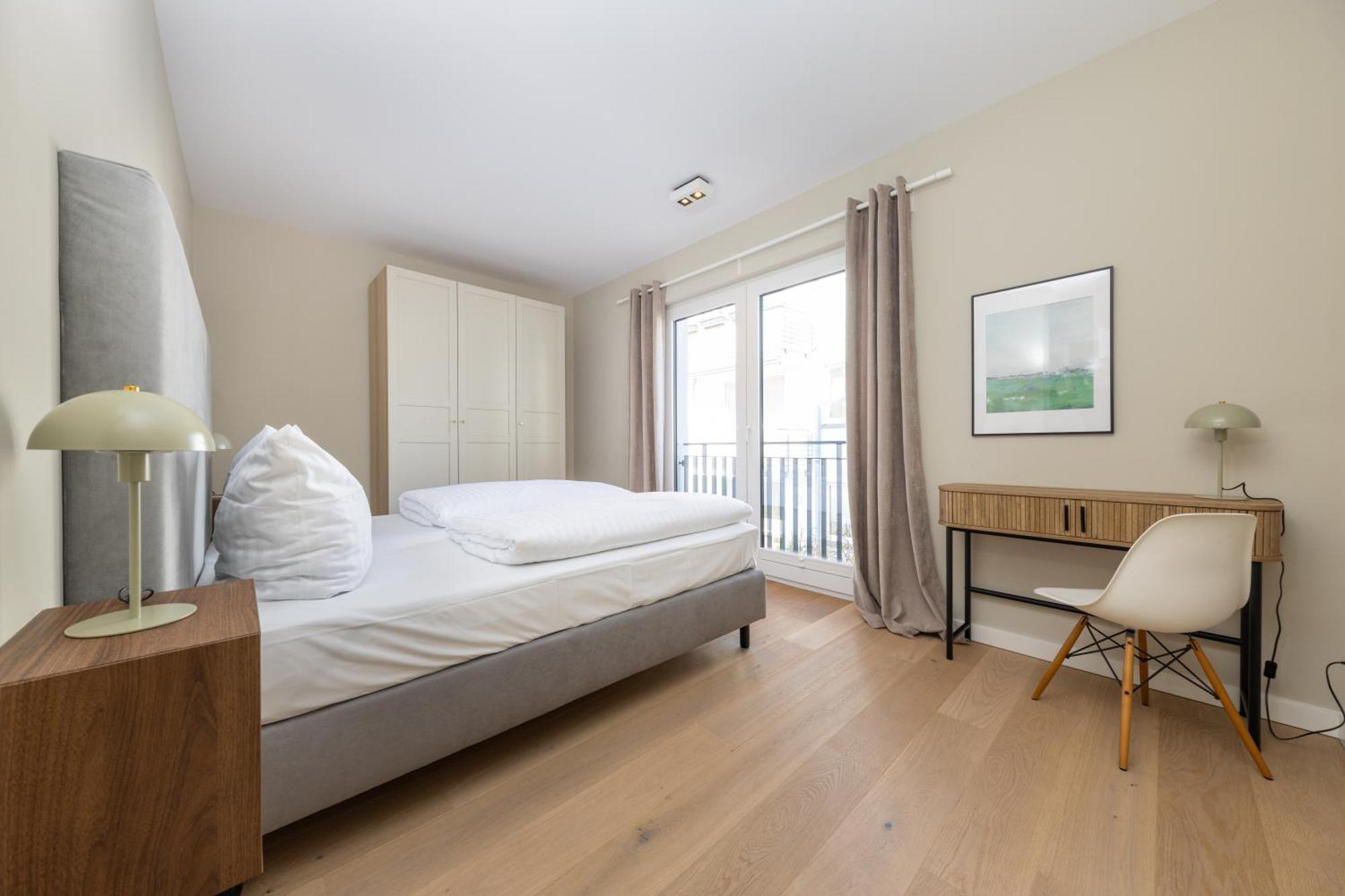 Ferienwohnung Strom Acht - Modern Frisch Inkl Stellplatz, Balkon - 200M Zum Alten Strom ロストック エクステリア 写真