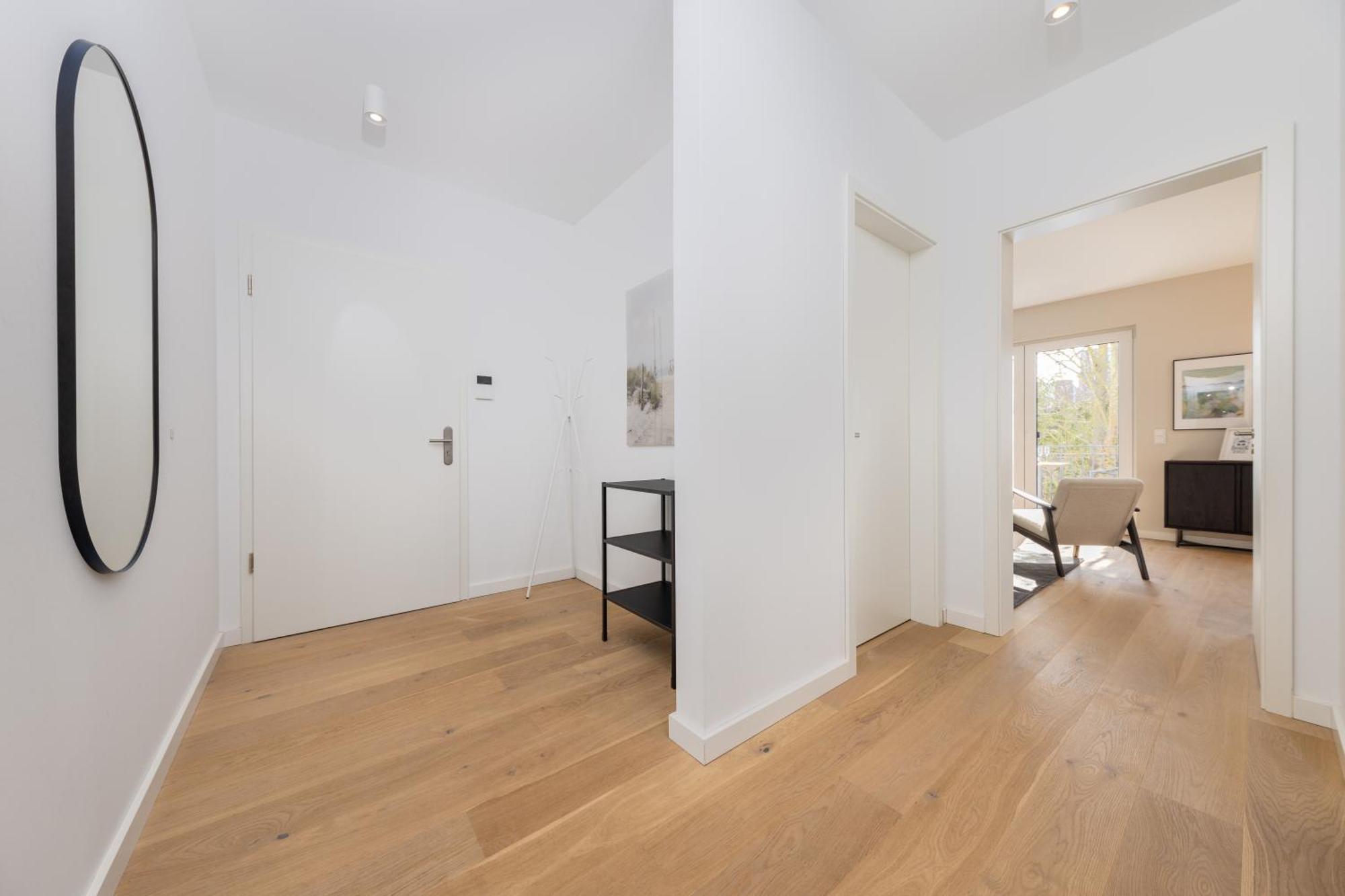 Ferienwohnung Strom Acht - Modern Frisch Inkl Stellplatz, Balkon - 200M Zum Alten Strom ロストック エクステリア 写真